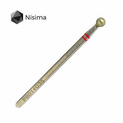 Шар 3,5 мм червоний P801f035 Nisima
